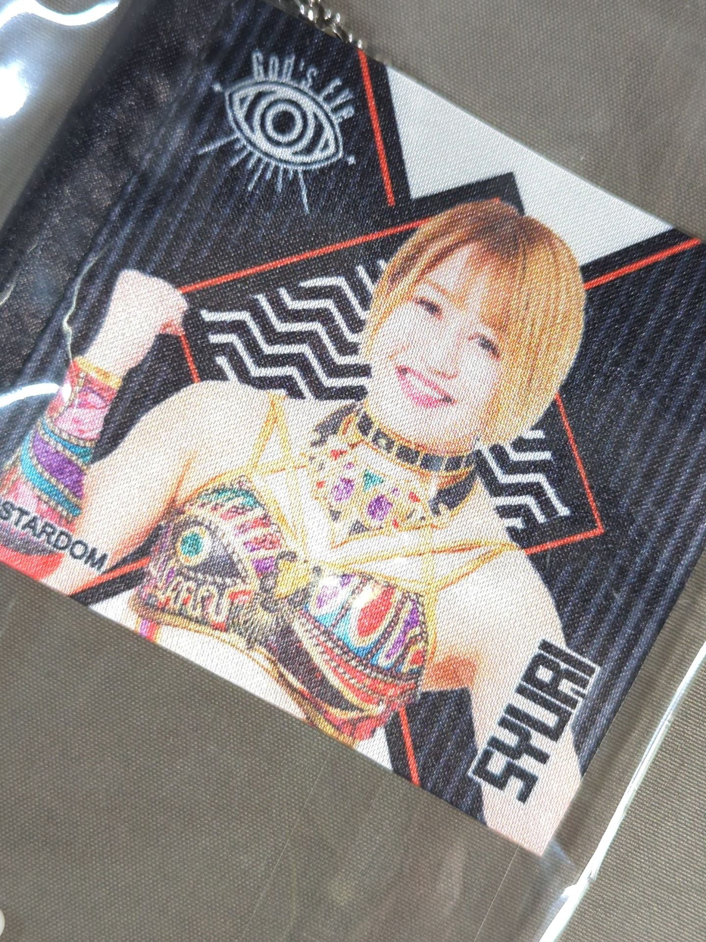 Zhu Li STARDOM× Webpong Flag Keychain