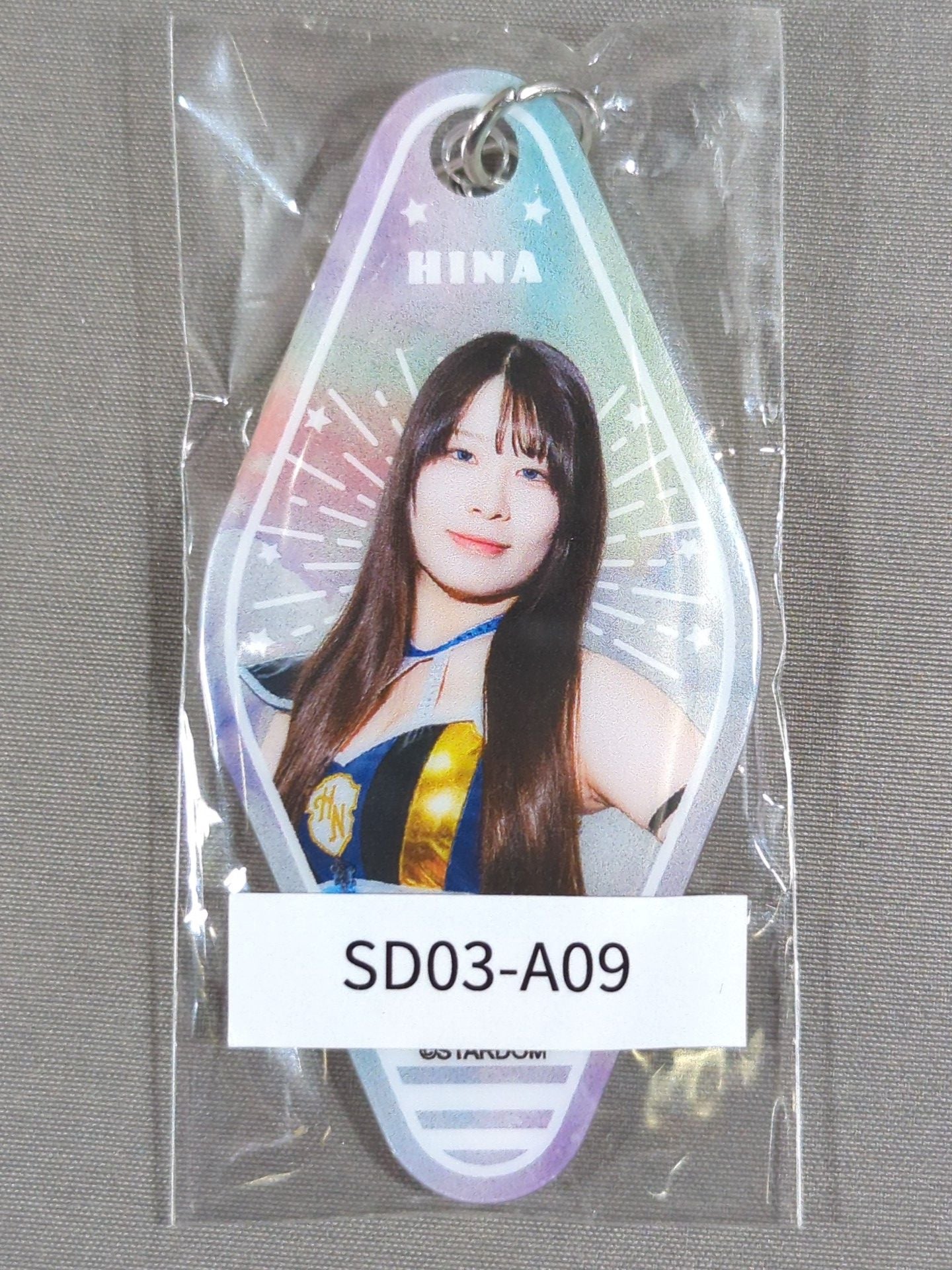 HINA  STARDOM×Webpong Acrylic Motel Keychain