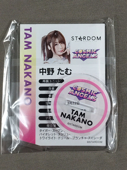 Tam Nakano  Random Acrylic trading card 2022
