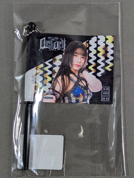 HINA  STARDOM×Webpon Flag Keychain