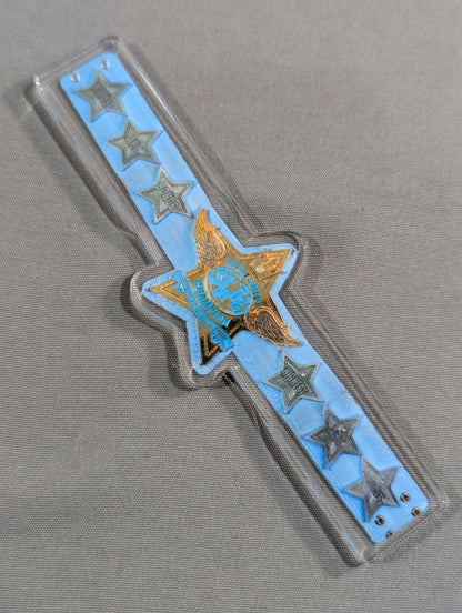 Artist of Stardom Throne (Sky Blue) Trading Belt Magnet