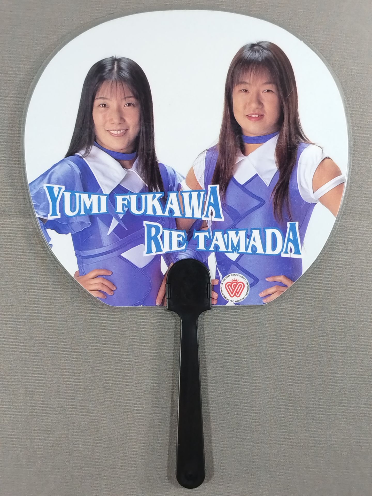 Yumi Fukawa & Rie Tamada Mini Uchiwa (paper fan)