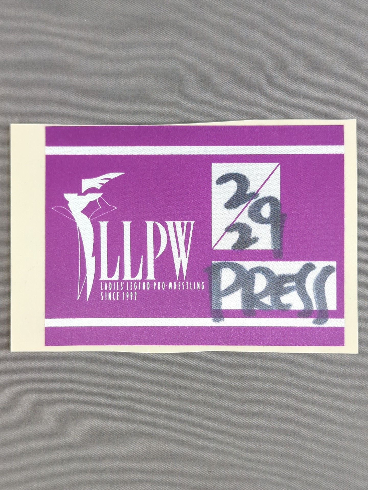 LLPW [PRESS] Pass Card (02/29)