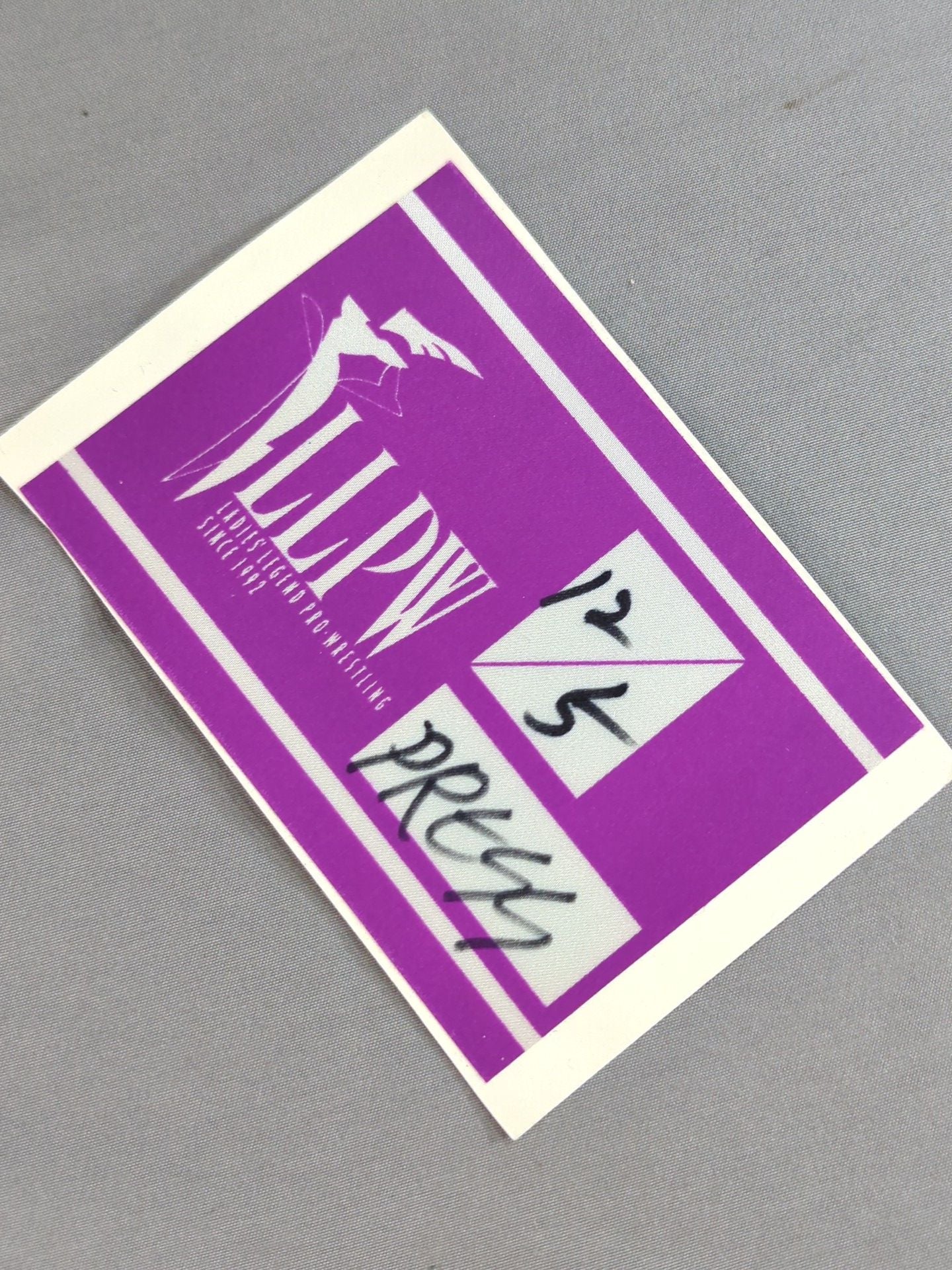 LLPW [PRESS] Pass Card (December 05)