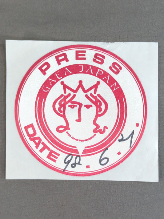 GAEA JAPAN "SPIRAL ARTS" [PRESS] PASS CARD