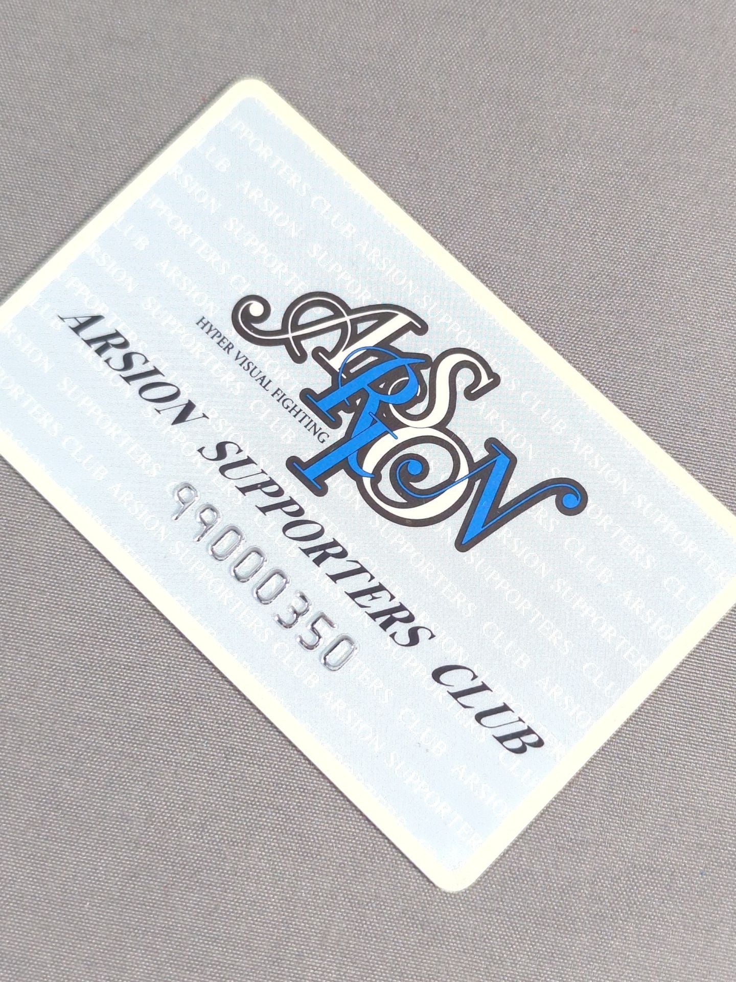 ARSION  Members Card Set