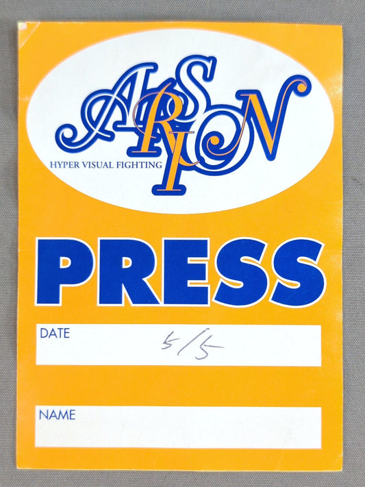 ARSION 【PRESS】Pass Card (05/05)