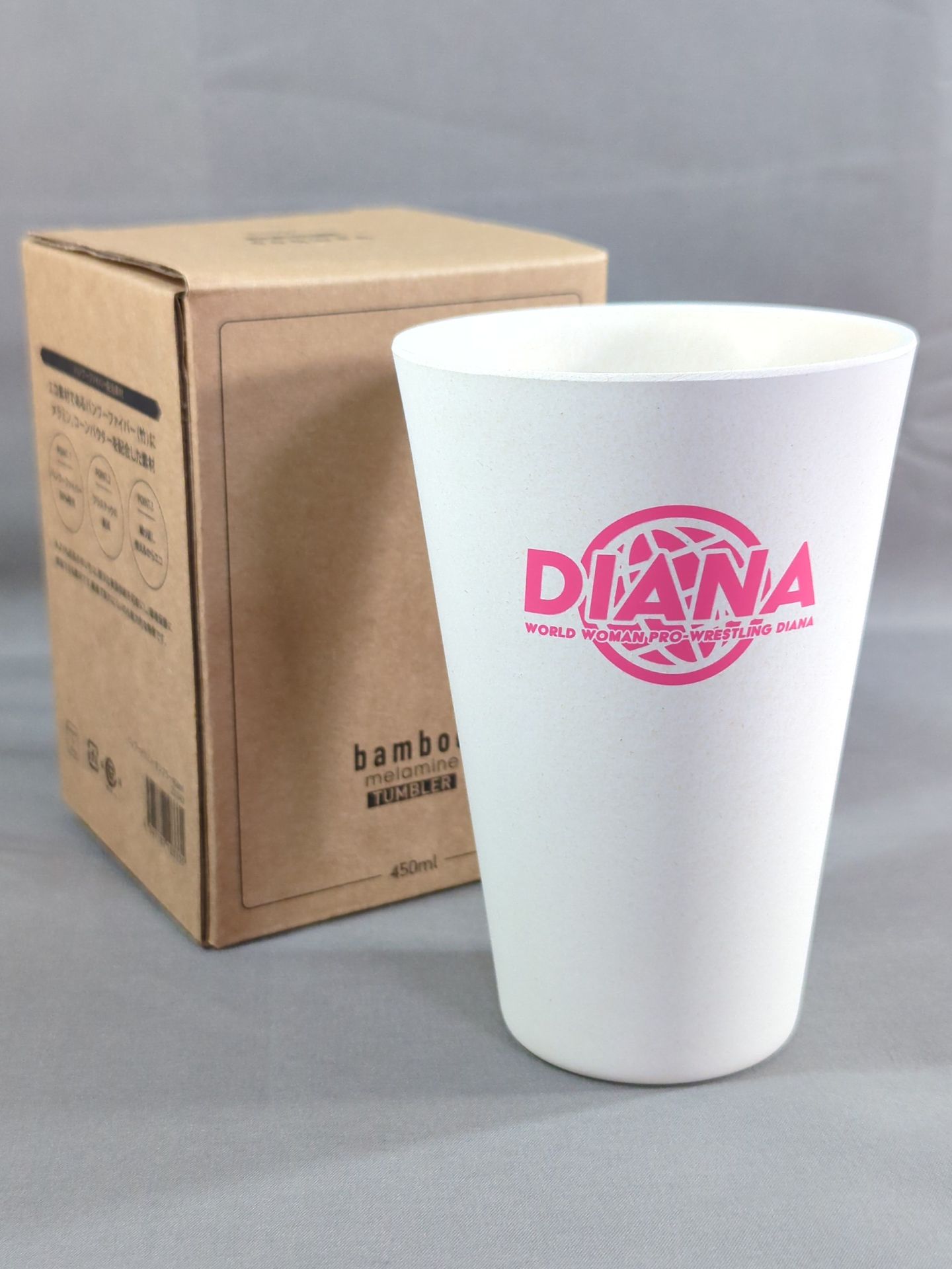 WORLD WOMAN PRO - Wrestling  DIANA Bamboo Tumbler