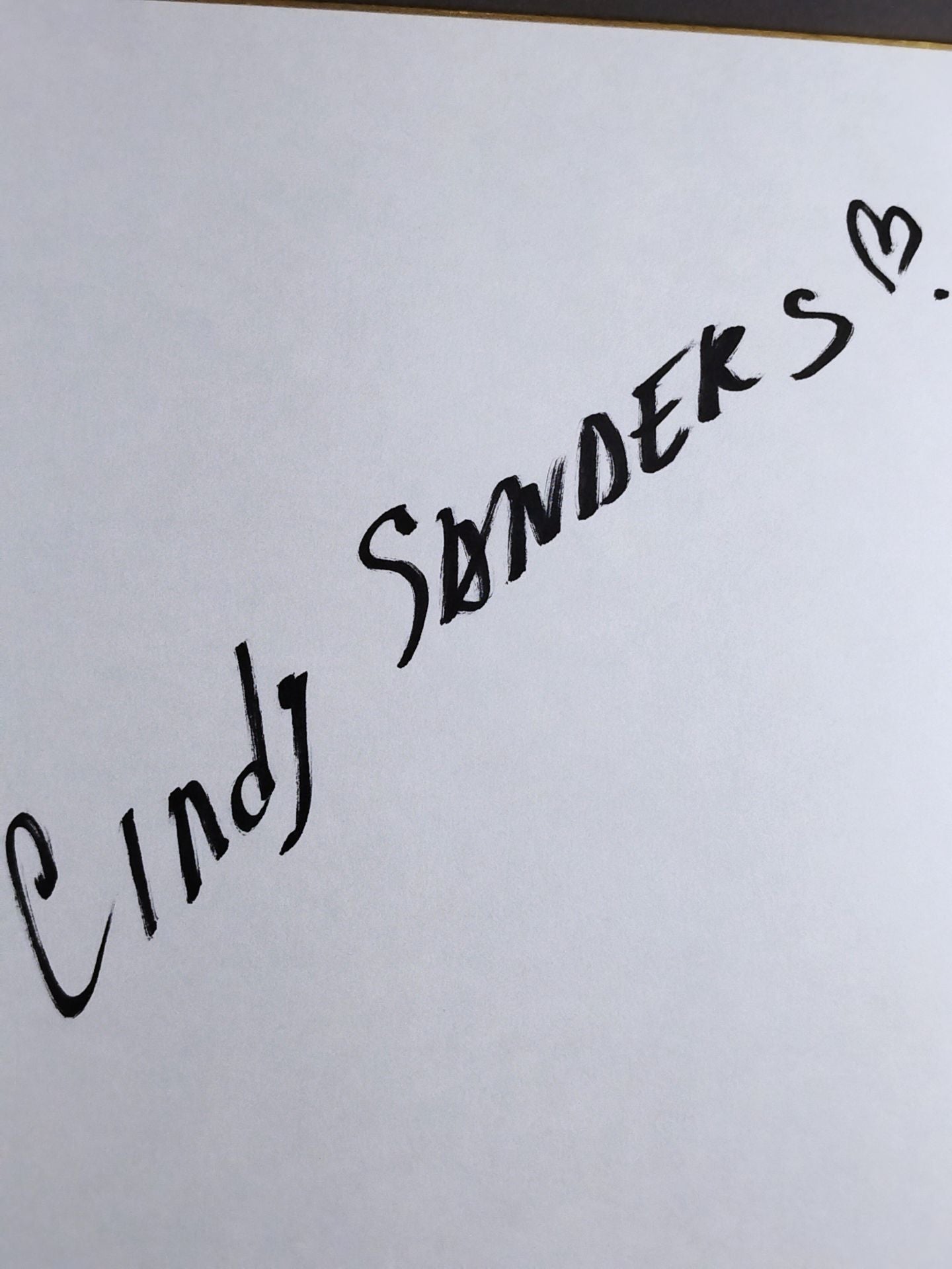 シンディー・サンダース