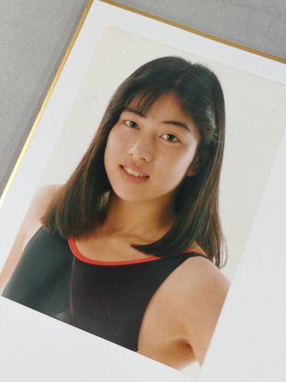 白鳥智香子(ブロマイド貼付)