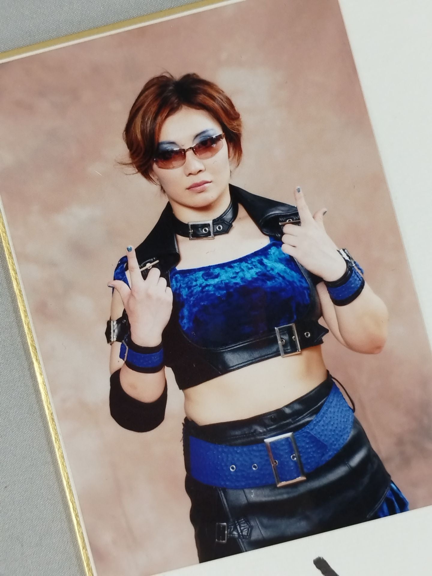 田村欣子(ブロマイド貼付)