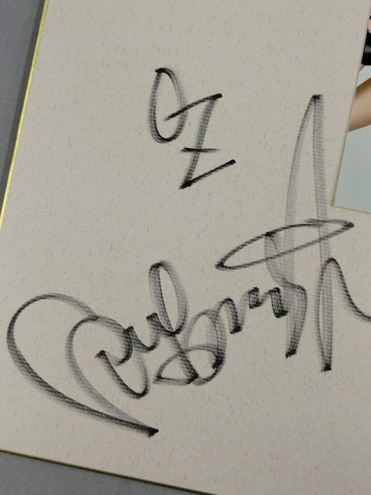 西尾美香(ブロマイド貼付)