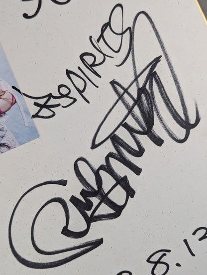 西尾美香(ブロマイド貼付)