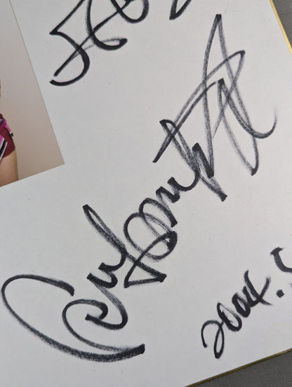 西尾美香(ブロマイド貼付)