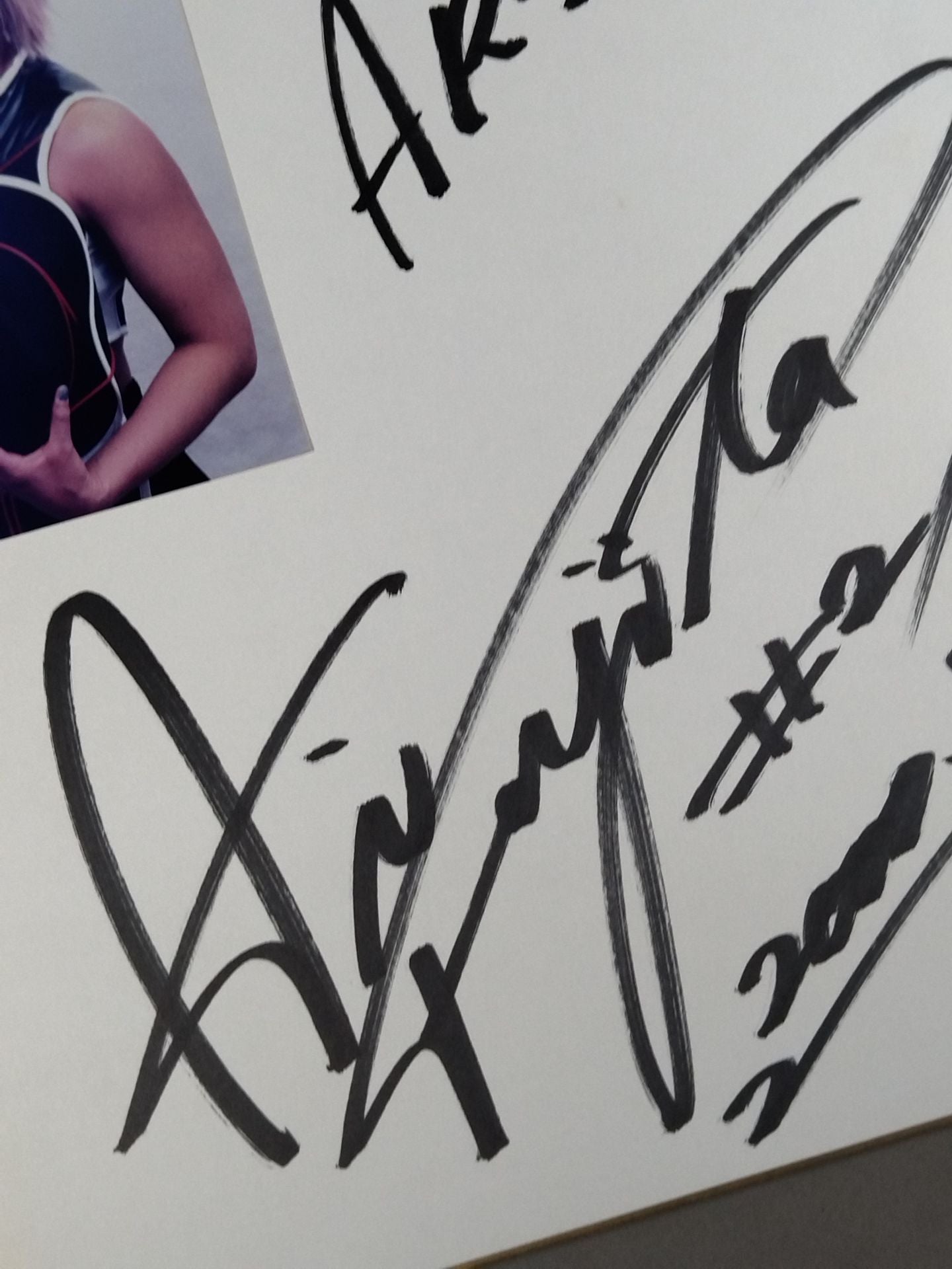 藤田愛(ブロマイド貼付)