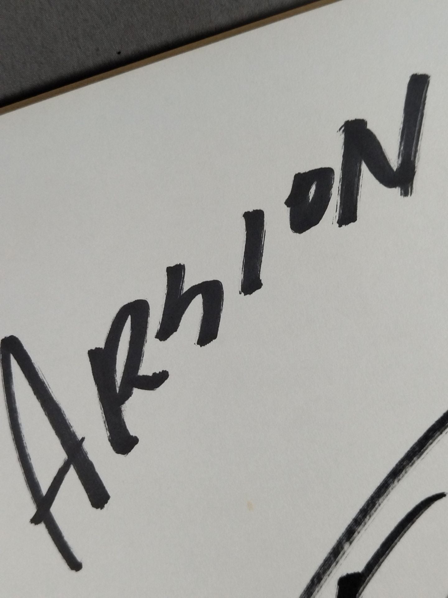 藤田愛(ブロマイド貼付)