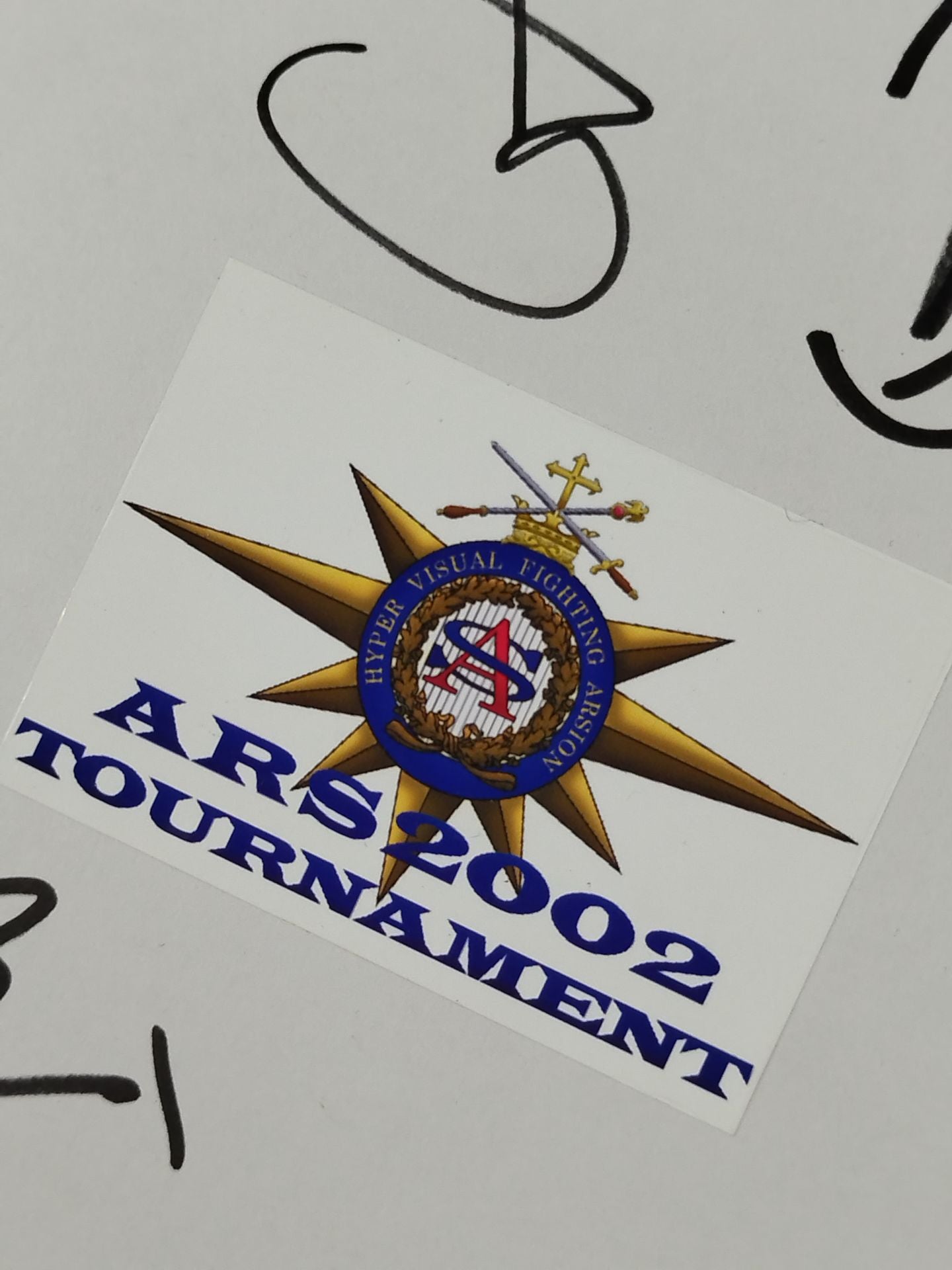 ★ARS 2002 TOURNAMENT★ 出場8選手 寄せ書き