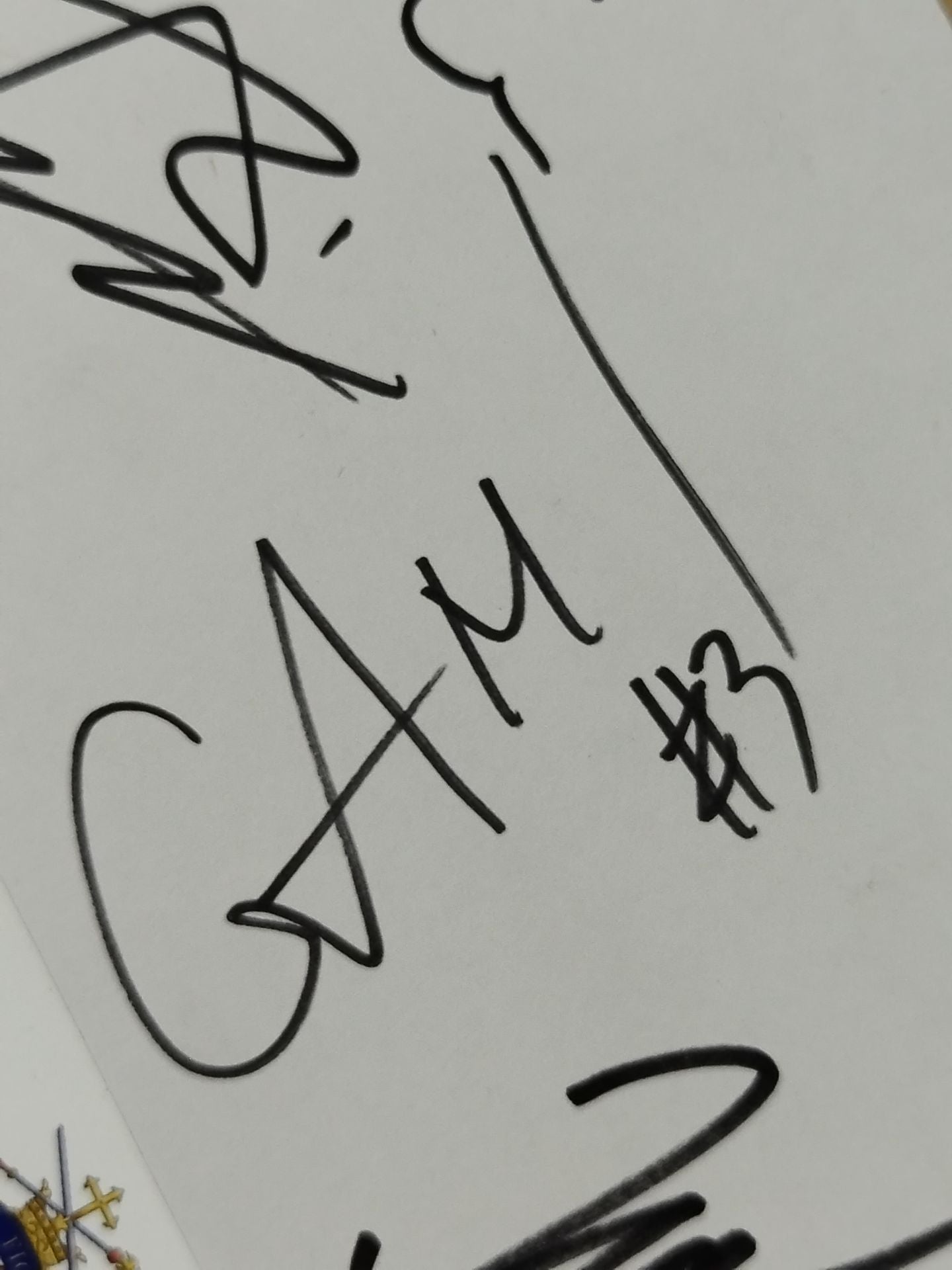 ★ARS 2002 TOURNAMENT★ 出場8選手 寄せ書き