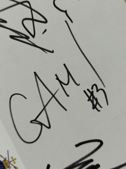 ★ARS 2002 TOURNAMENT★ 出場8選手 寄せ書き