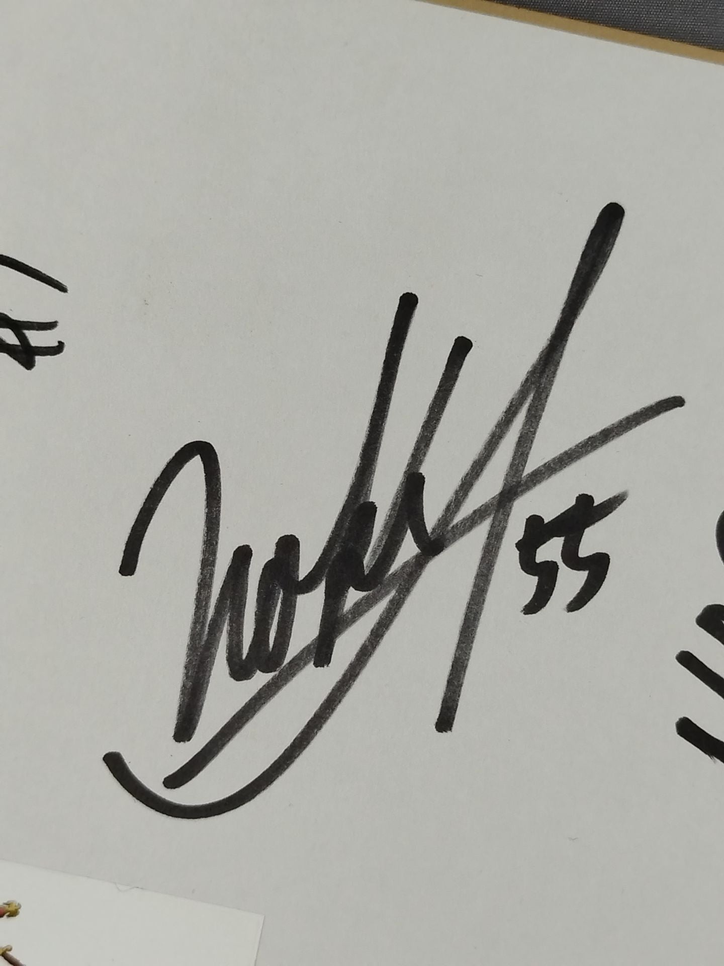 ★ARS 2002 TOURNAMENT★ 出場8選手 寄せ書き