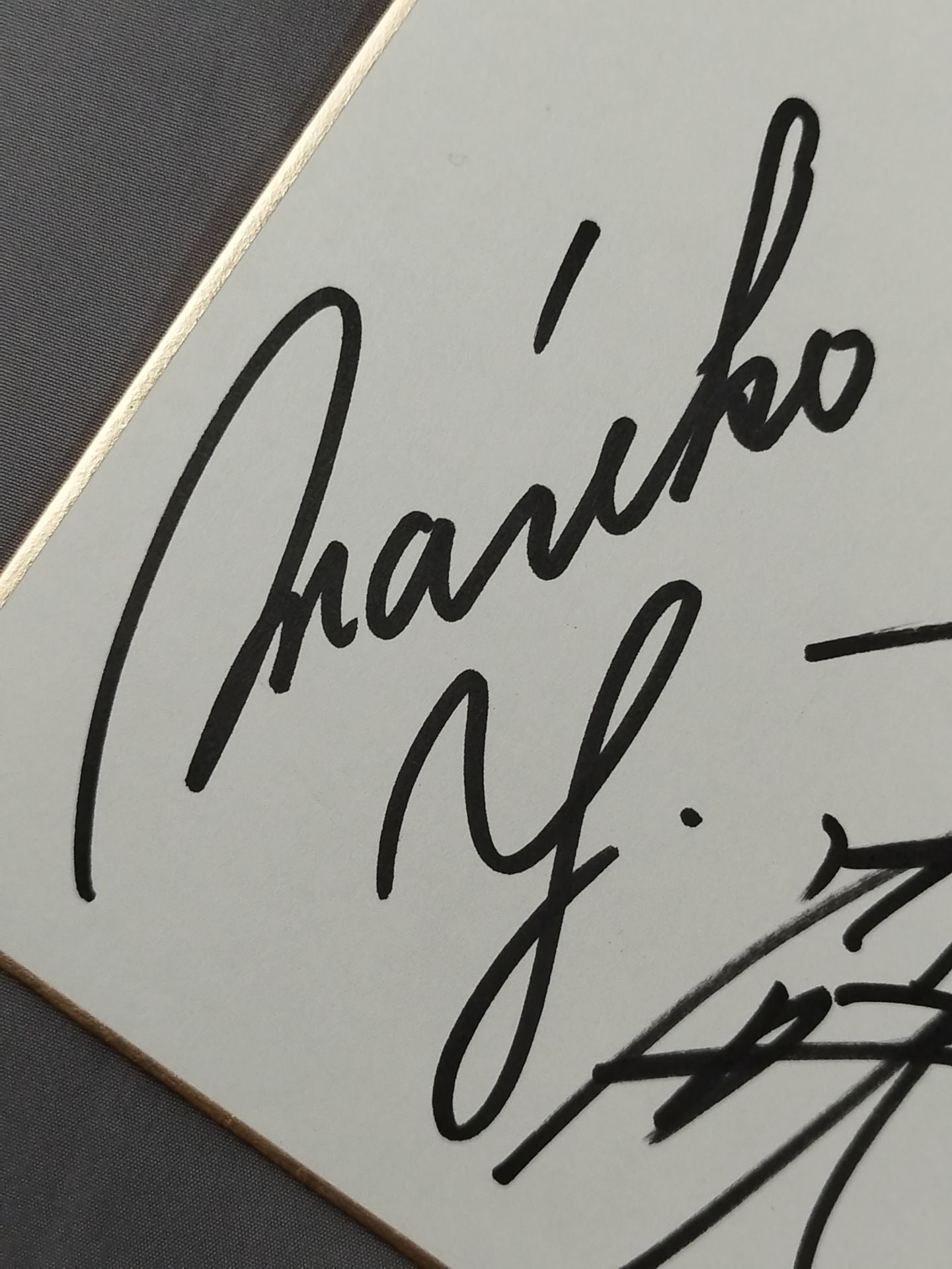 ★ARS 2002 TOURNAMENT★ 出場8選手 寄せ書き