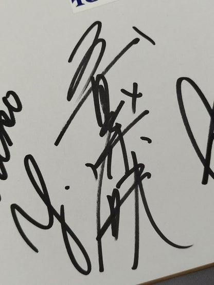 ★ARS 2002 TOURNAMENT★ 出場8選手 寄せ書き