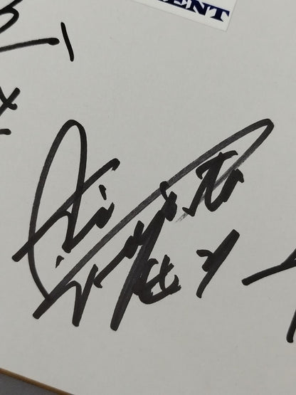 ★ARS 2002 TOURNAMENT★ 出場8選手 寄せ書き