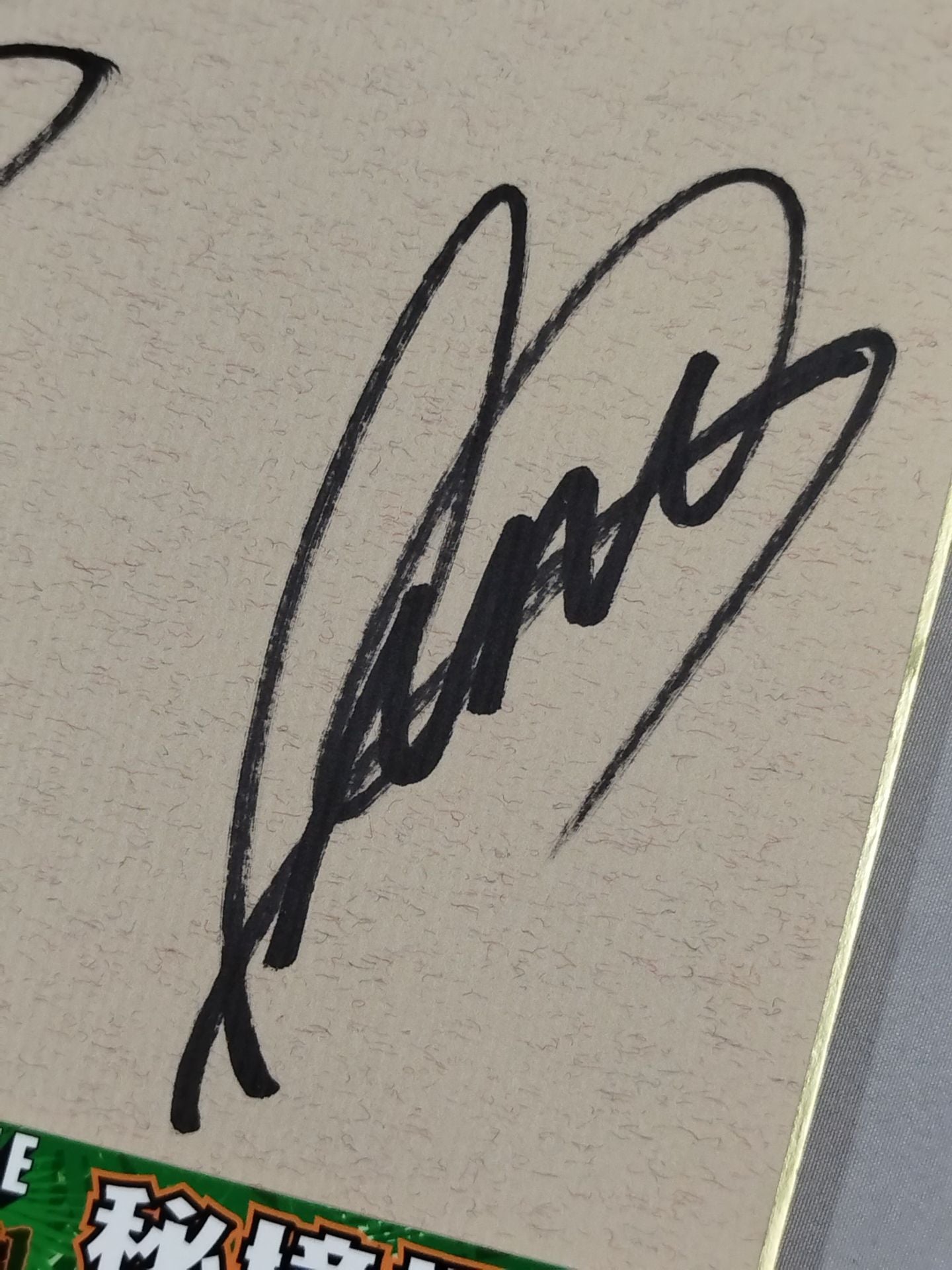 ★ジャングルジャック21 自主興行 秘境探検★ 5選手 寄せ書き(ブロマイド貼付)