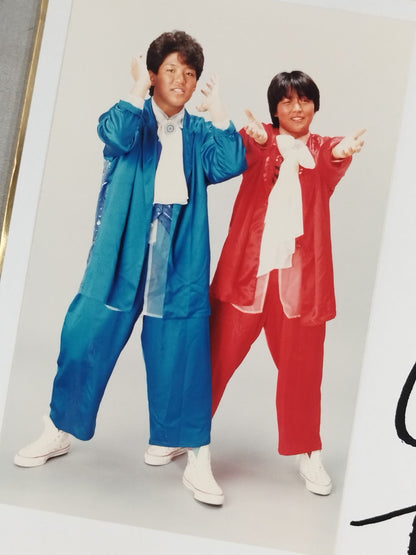 クラッシュギャルズ プリントサイン(ブロマイド貼付)