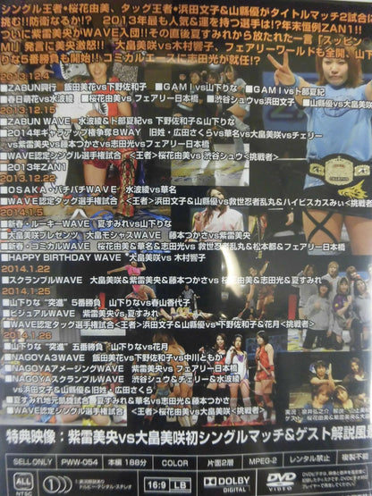 Pro-wrestling  WAVE Maniacs 24 / 2013.12.4-2014.1.26