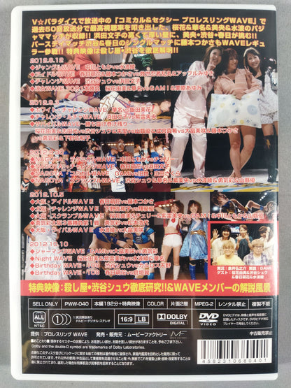 Pro-wrestling  WAVE Maniacs 17 / 2012.8.12-2012.10.10