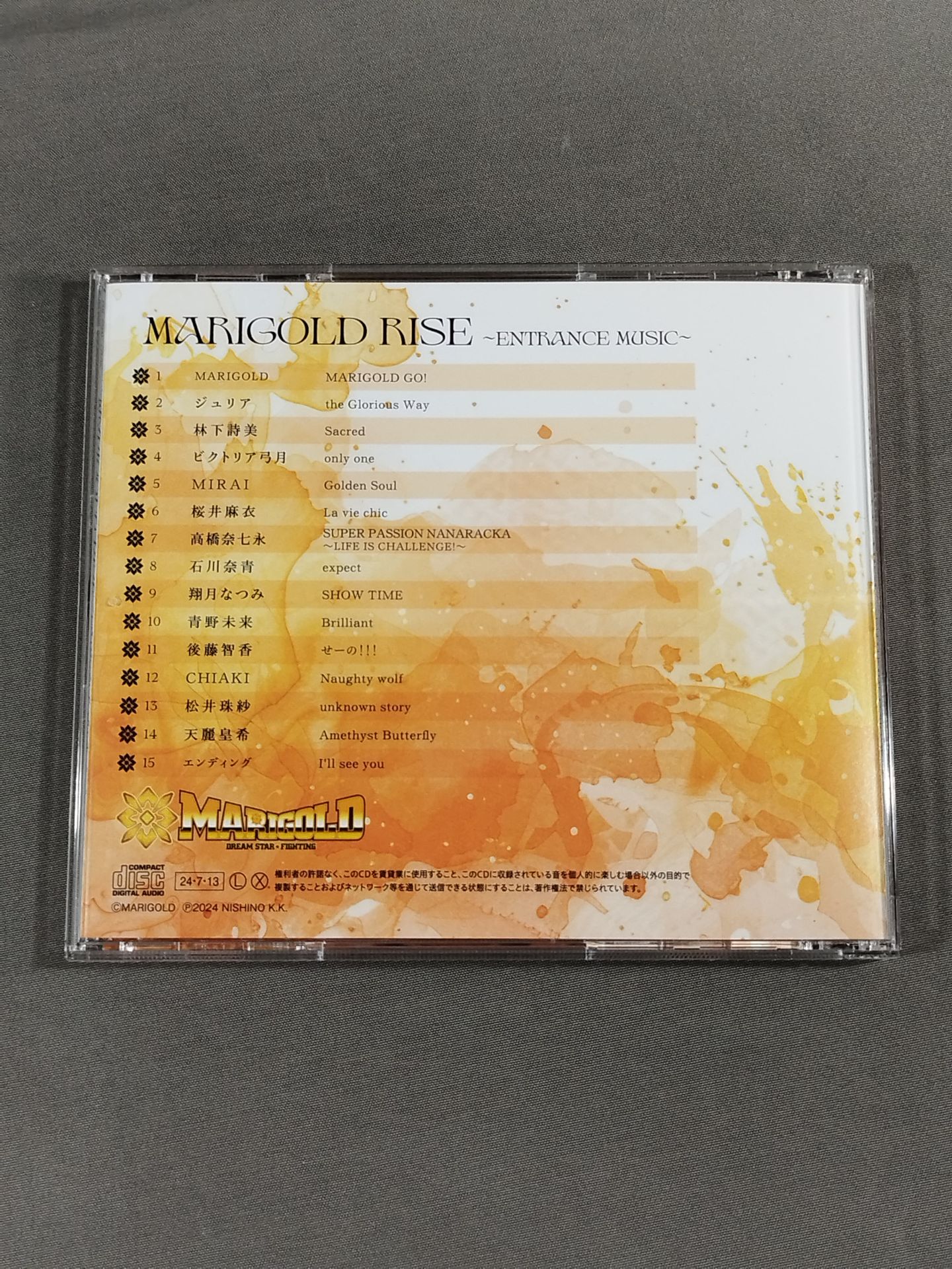 MARIGOLD RISE ～ENTRANCE MUSIC～