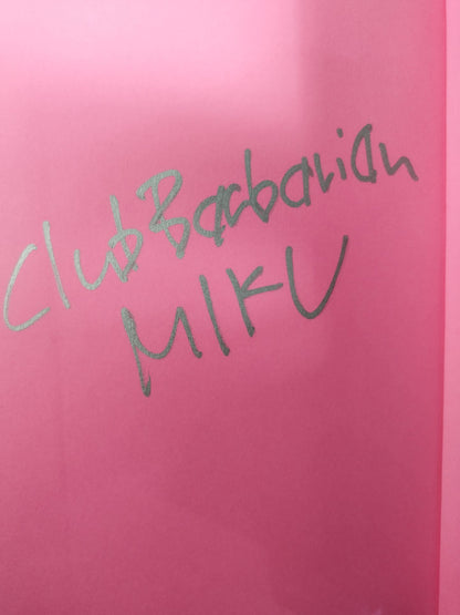 【MIKU hand signed autograph 】Mamadas! A mother talking to her daughter who is fighting