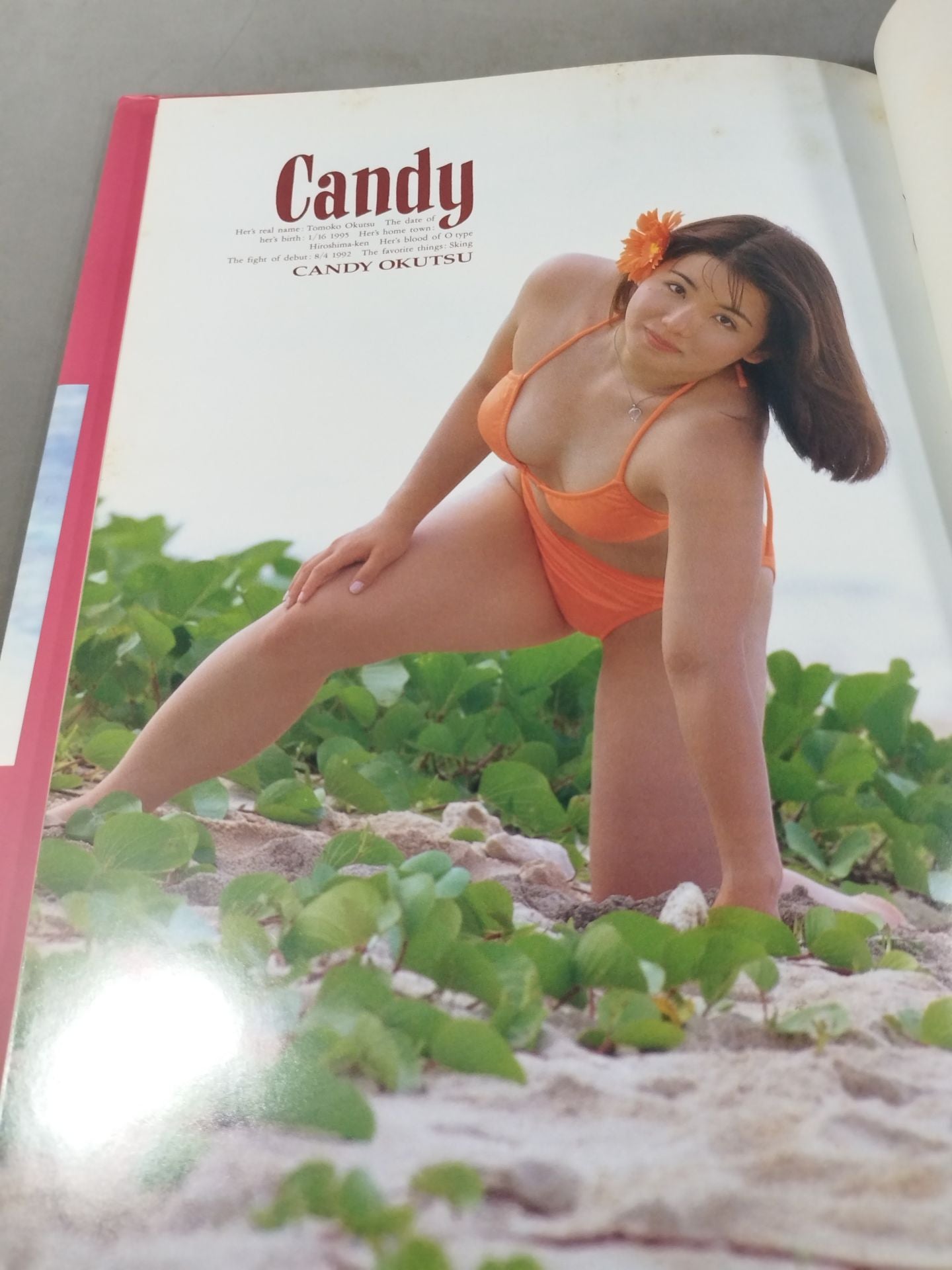 【直筆サイン入り】キャンディー奥津写真集 Candy