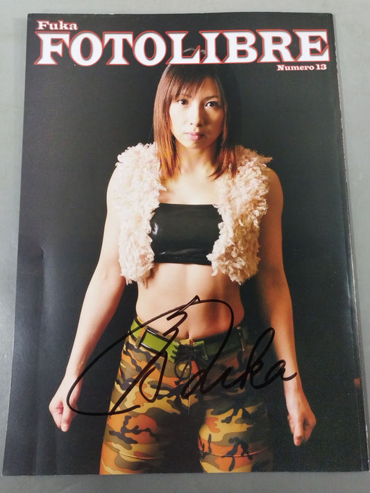 【風香 直筆サイン入り】 FOTOLIBRE de Mascara Numero.13