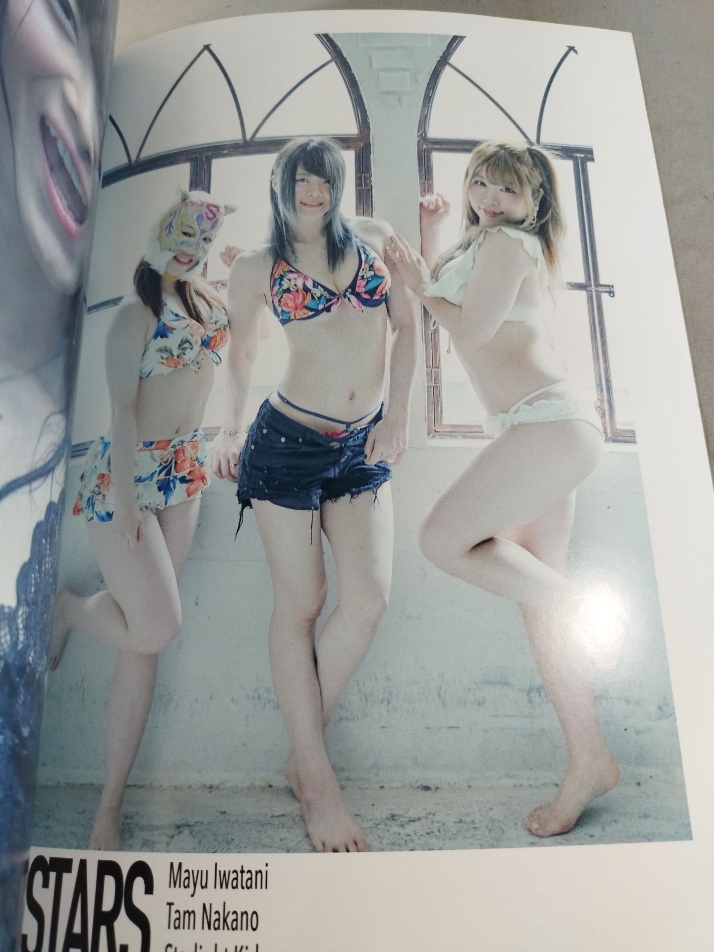 STARDOM スターダム Bikiniing 岩 谷麻優宝城カイリ 直筆サイン STARDOM VISUAL BOOK Bikiniing 9 – 闘道館