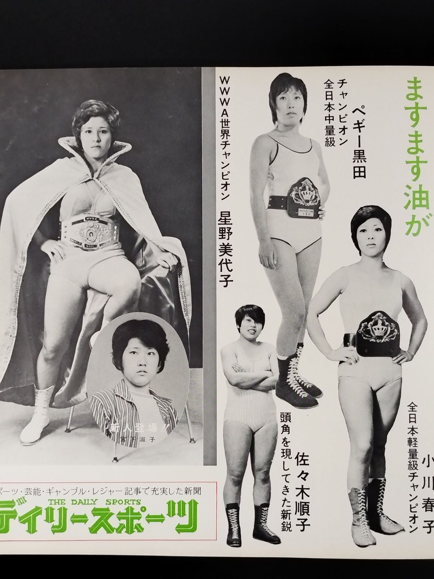 73グリーン・パワー・シリーズ / 全日本女子プロレス 1973年 No.4