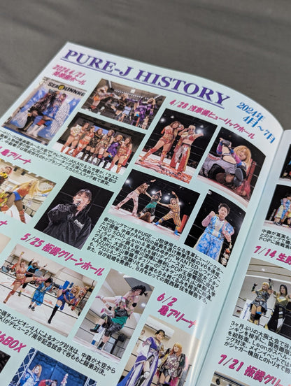 PURE-J Women's Pro Wrestling  Official Brochure vol.19