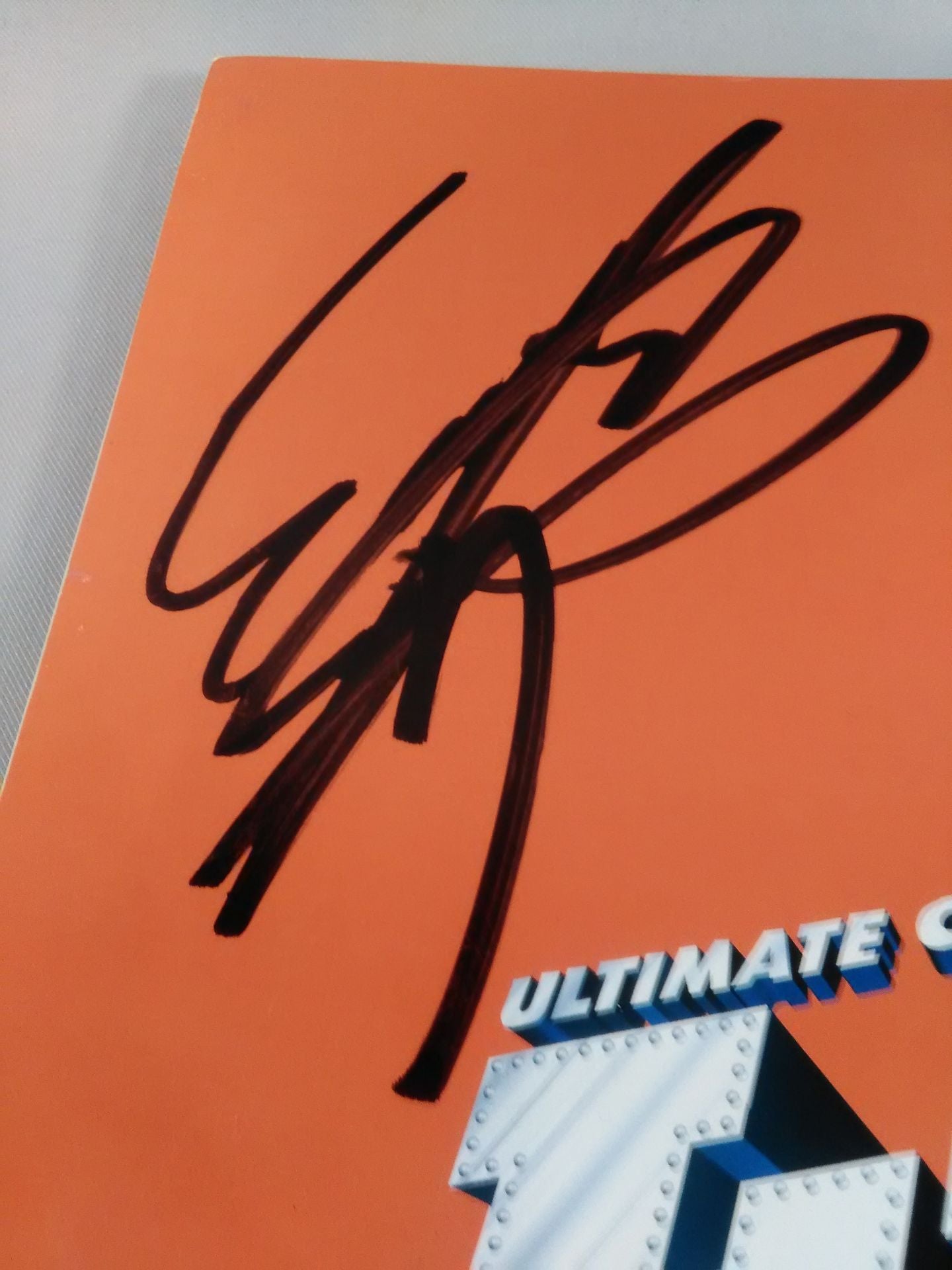 [2 fighters hand signed autograph 】LLPW / THE STRONGEST LADY ”L-1”