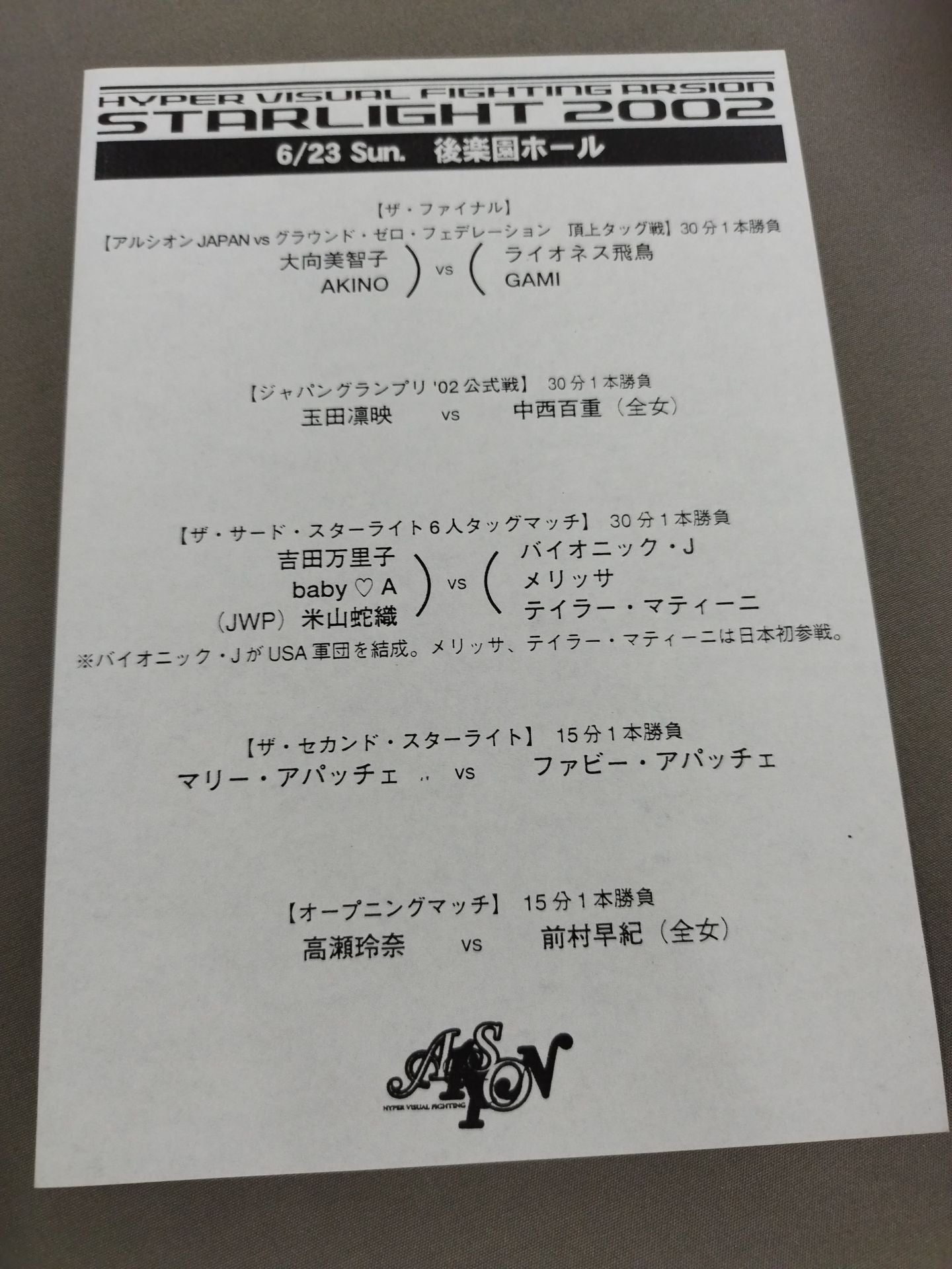 ARSION  Official Guidebook Vol.27