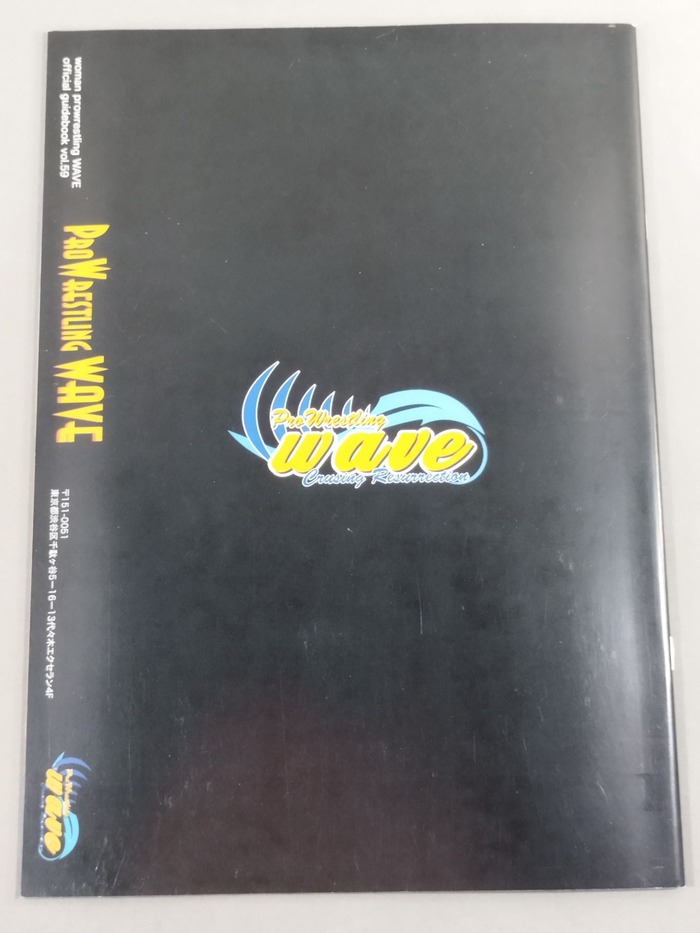 Pro-wrestling  WAVE Official Pamphlet vol.59