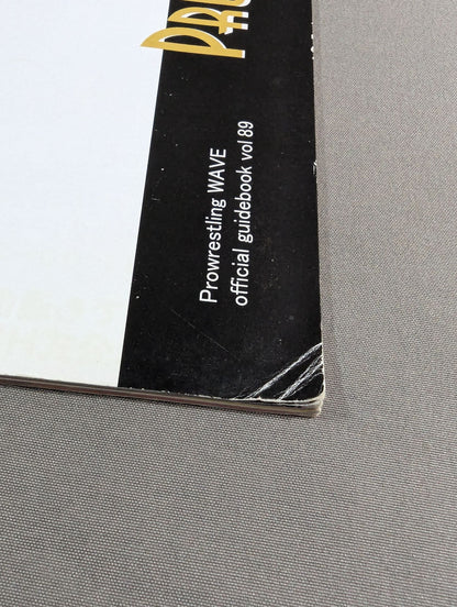Pro-wrestling  WAVE Official Brochure vol.89