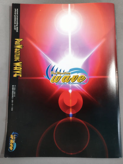 Pro-wrestling  WAVE Official Brochure vol.87