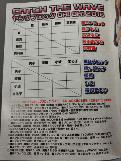 CATCH THE WAVE YOUNG BLOCK OH! OH! 2016 Official Brochure