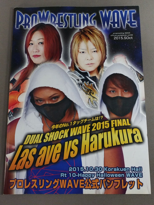 Pro-wrestling  WAVE Official Brochure vol.84