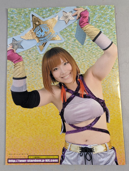 【松本浩代 直筆サイン入り】STARDOM OFFICIAL GUIDE BOOK Vol.34