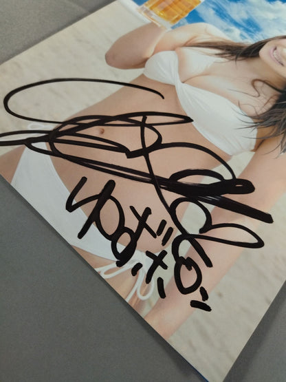 【Yuzuki Aikawa  hand signed autograph 】Yuzupon Festival 4 ~Yuzu Pon Summer Naryo Festa~