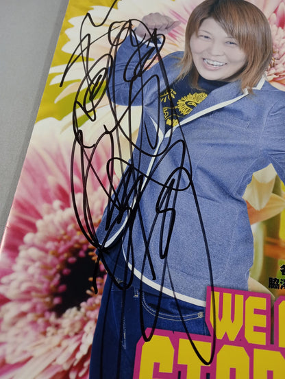 【Miho Wakizawa hand signed autograph 】WE ARE STARDOM SFC Bulletin No.7