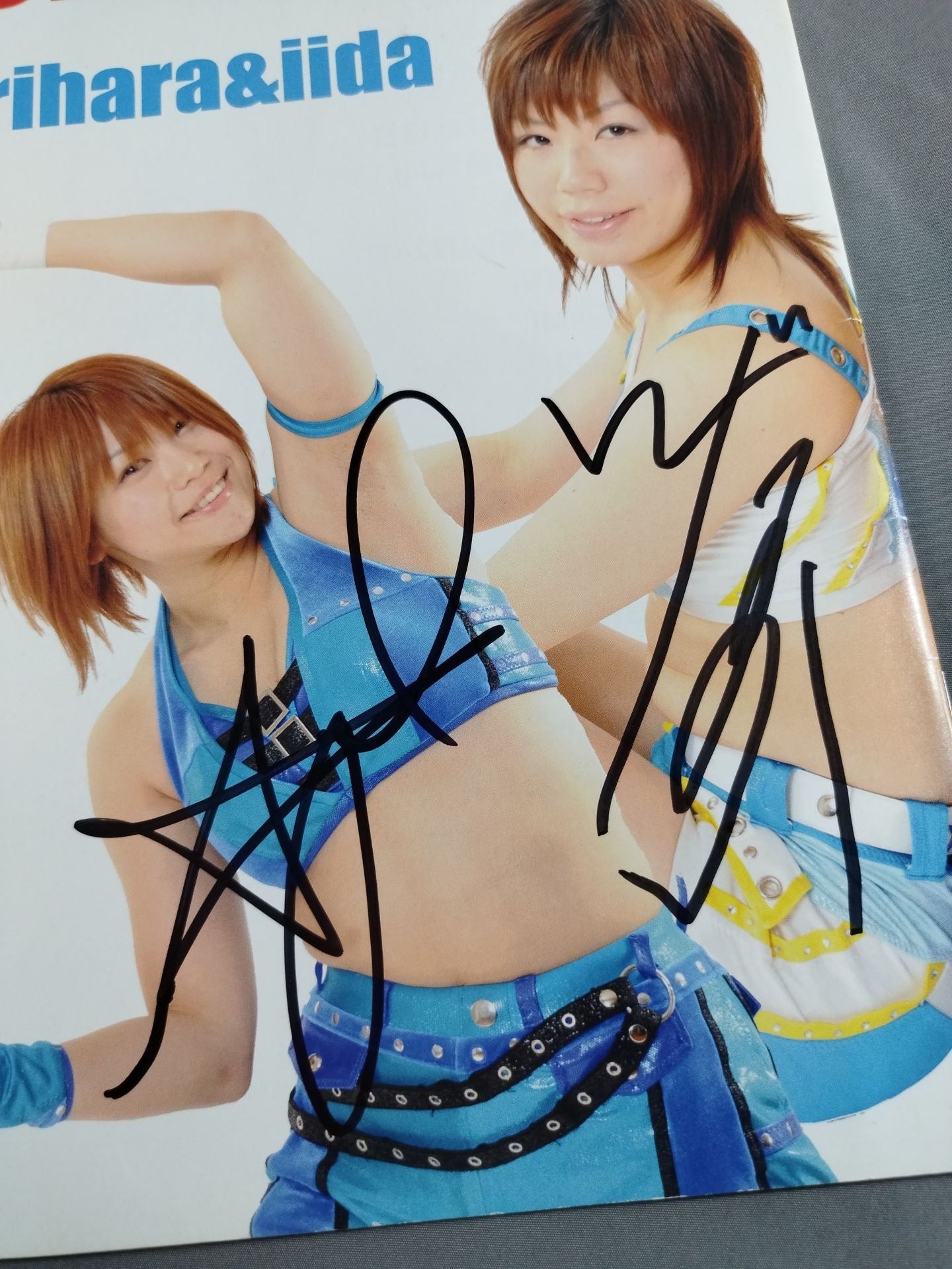 [2 fighters hand signed autograph Chestnut rice 1st anniversary box office Freshly cooked hot