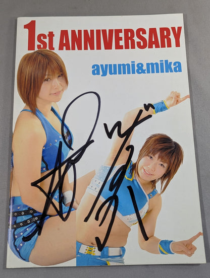 [2 fighters hand signed autograph Chestnut rice 1st anniversary box office Freshly cooked hot